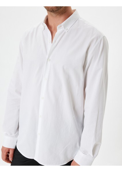 Slim Fit Gömlek Uzun Kollu Pamuklu indirimleri