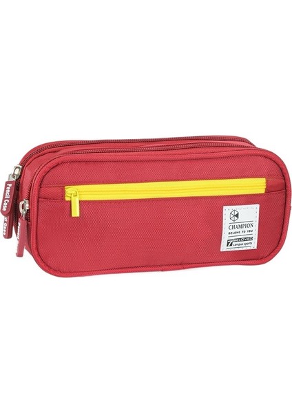 Yeni Basit Stil Büyük Kapasiteli Öğrenci Kırtasiye Çantası Unisex Kalem Çantası Ortaokul ve Lise Depolama Kırtasiye Kalem Çantası (Yurt Dışından)