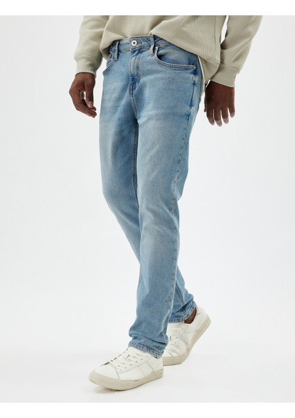 Slim Fit Kot Pantolon - Brad Jean modelleri