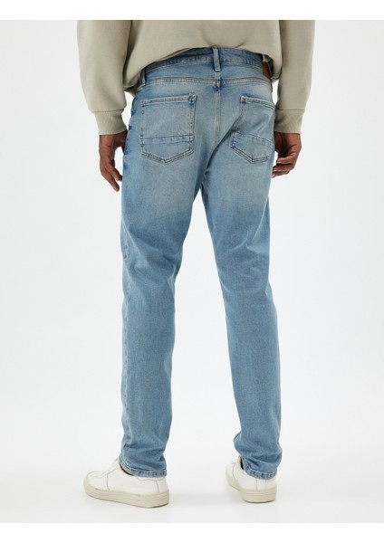 Slim Fit Kot Pantolon - Brad Jean fırsatları