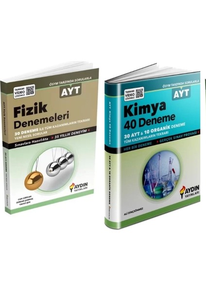 AYT Fizik - Kimya Denemeleri