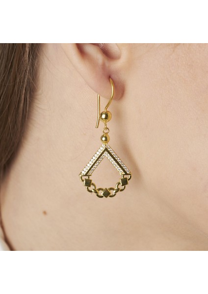 Çift Taraflı Modern Küpeler modelleri