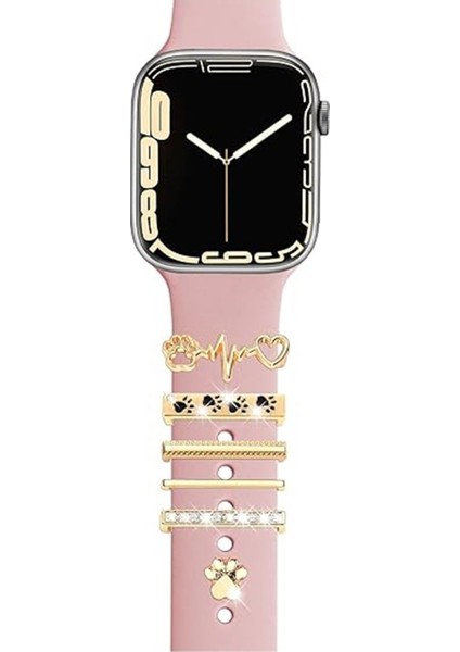 Psgt love Watch Band Charm - Uyumlu Akıllı Saat Kordon Süsü fiyatları