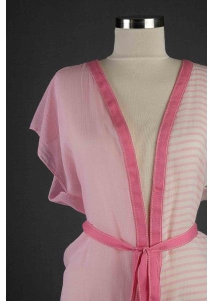 Çizgili Düz Özel Tasarım Kimono fiyatları