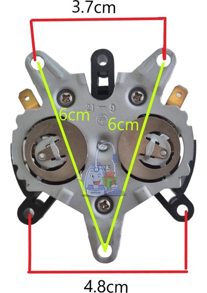 Conti Kettle Alt Termostat Takımı