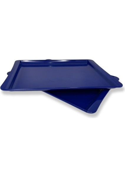 Lacivert Melamin Tepsi Ve Sunum Tabağı modelleri