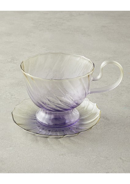 Flow Borosilkat Fincan Takımı Yeşil-Pembe modelleri