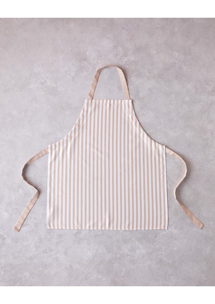 Chef Polyester Mutfak Önlüğü 65X75 cm Bej