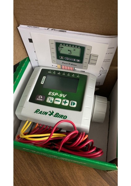 Yeni Esp 9V Pilli Kontrol Ünitesi Zamanlayıcı 6 İstasyon WP6PILLI