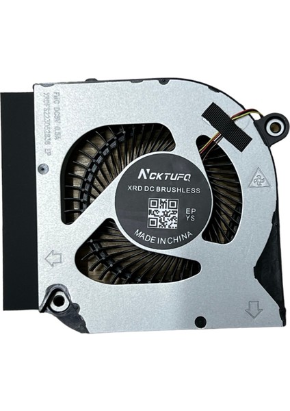 Acer ile Uyumlu Nitro 5 AN517-41-R450, 5 AN517-41-R5EP, 5 AN517-41-R60M Cpu Fan, Işlemci Fanı
