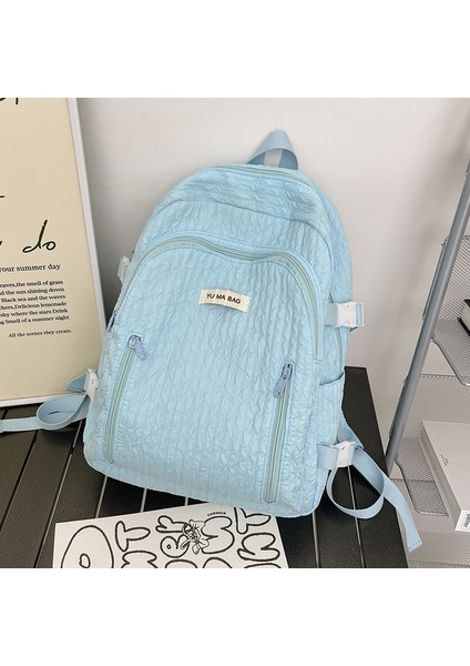 Eğlence Seyahat Ortaokul Öğrencisi Lise Okul Çantası Üniversite Öğrencisi Naylon Sırt Çantası (Yurt Dışından)