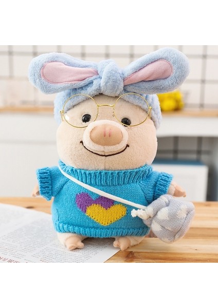 Seyahat Domuz Bebek Giydirme Domuz Peluş Oyuncak (Yurt Dışından)