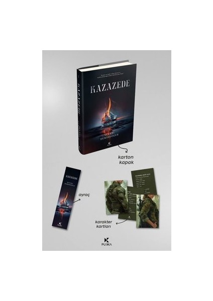 Kazazede 1 - Ayraç ve Karakter Kartı Hediyeli