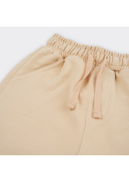 Erkek Çocuk Beli Lastikli Örme Şort modelleri