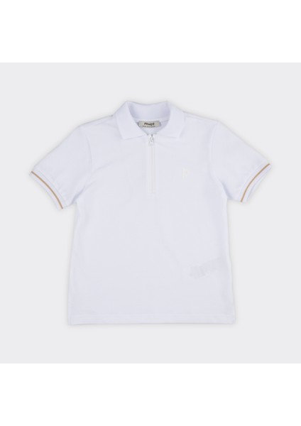 Erkek Çocuk Yakalı Kısa Kollu Pike T-Shirt