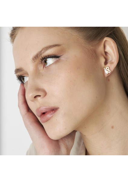 Baget Taşlı Sonsuzluk Küpeleri indirimleri