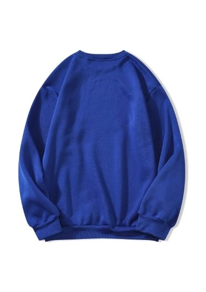 Basic Oversize Bisiklet Yaka Unisex Sweatshirt fiyatları