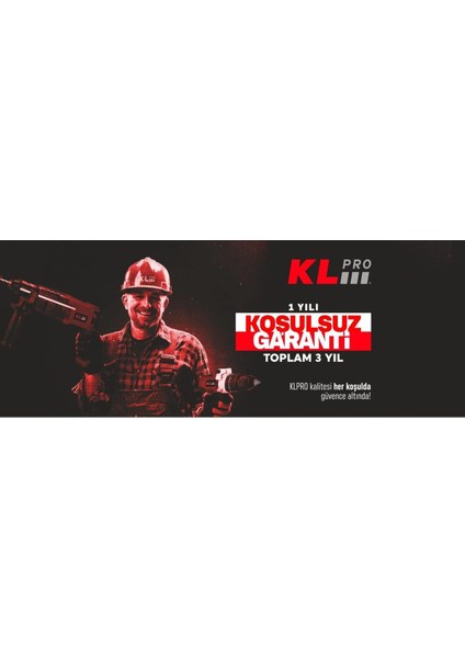 3 Yıl KLDV18BH-20 18V/2.0AH. 220NM Kömürsüz Şarjlı Torklu Darbeli Vidalama 2.0 - 2.4 Ah Darbeli 18