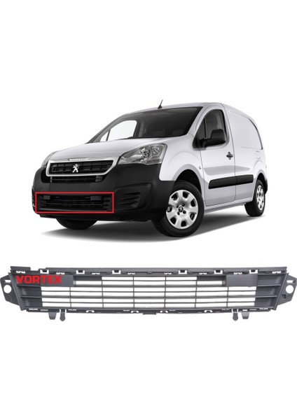 Peugeot Partner Ön Tampon Izgarası 2015>