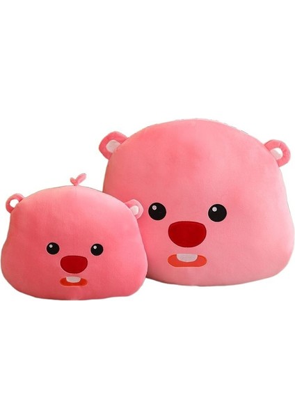 Küçük Kunduz Yastık Pembe Bebek Kız Kalp Uyuyan Bebek Ekstra Büyük Peluş Bebek Periferik Doğum Günü (Yurt Dışından)