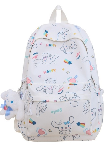 Bayan Üniversite Öğrencileri, Ortaokul Öğrencileri, Büyük Kapasiteli Okul Depolama Okul Çantası, Sevimli Için Sevimli Kız Gibi Büyük Kulaklı Köpek Okul Çantası (Yurt Dışından)