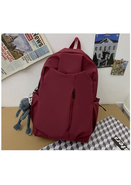 Rahat, Basit, Büyük Kapasiteli Sırt Çantası, Ortaokul Öğrencileri ve Lise Öğrencileri Seyahat Sırt Çantası (Yurt Dışından)
