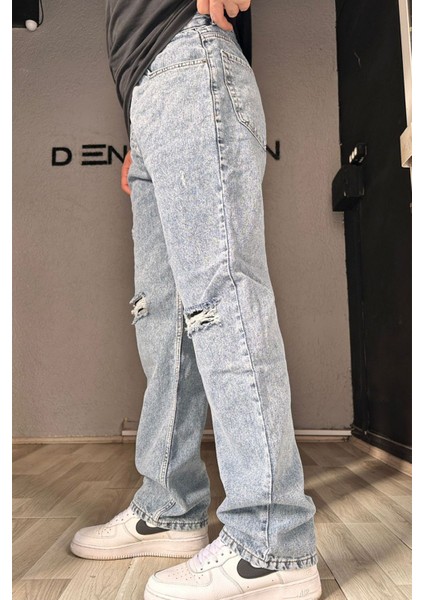 Buzmavi Baggy Pantalon Erkek modelleri