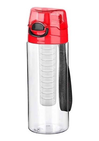 700 ml Kilitli Kırmızı Detox Matara Suluk