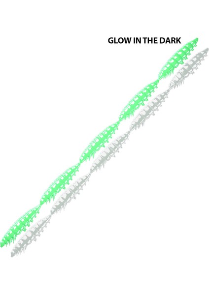 Larva Multi Cheese Suni Yem 000 - Glow Uv Green 25MM