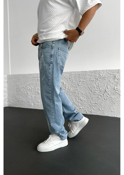 Buzmavi Baggy Pantalon Erkek modelleri