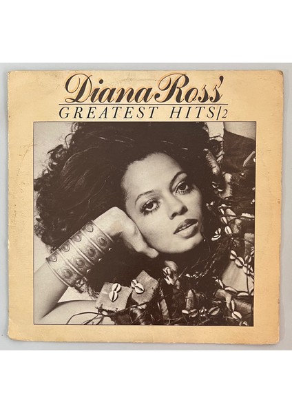 EMI Records Diana Ross Greatest Hits 2 Lp Plak (1976 Orjnal Dönem Ingiltere Baskı Plak)