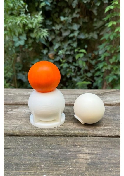 Küre 6cm Çap Silikon Mum Kalıbı