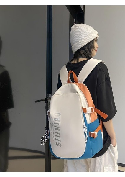 Moda Günlük Okul Çantası Kız Orta Okul Sırt Çantası (Yurt Dışından)