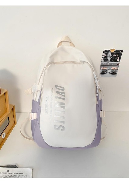 Moda Günlük Okul Çantası Kız Orta Okul Sırt Çantası (Yurt Dışından)