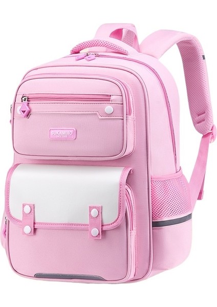 Yeni Ilkokul Çantası Ingiliz Tarzı Büyük Kapasiteli Hafif Su Geçirmez Çocuk Sırt Çantası 1-6. Sınıflar Için (Yurt Dışından)