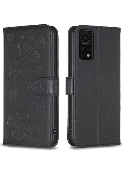 Xiaomi Redmi Için Flip Case K30S Yonca Çiçek Cüzdan Kart Yuvaları Tutucu Pu (Yurt Dışından) indirimleri