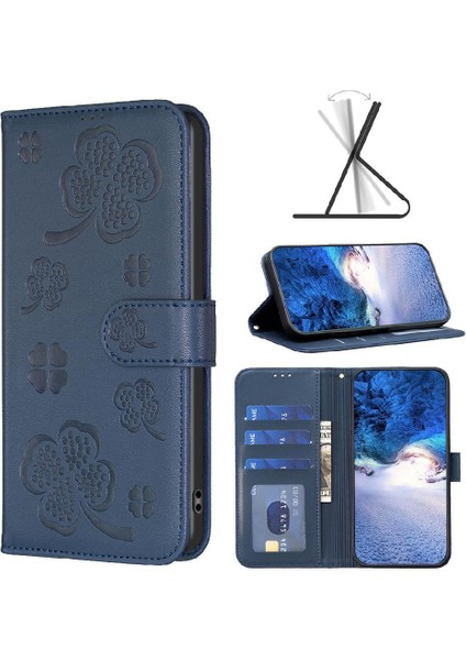 Xiaomi Redmi Not 9 Için Flip Case Pro Max Kart Yuvaları Tutucu Kickstand Pu (Yurt Dışından)