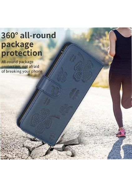 Xiaomi Redmi Not 9 Için Flip Case Pro Max Kart Yuvaları Tutucu Kickstand Pu (Yurt Dışından)