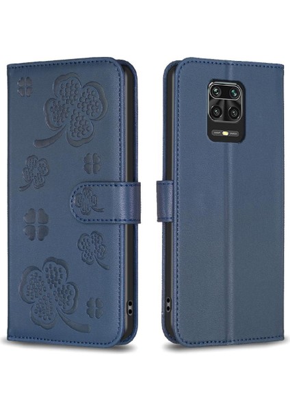 Xiaomi Redmi Not 9 Için Flip Case Pro Max Kart Yuvaları Tutucu Kickstand Pu (Yurt Dışından)