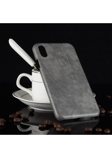 IPhone Xs Max Lychee Desen Anti Scratch Koruyucu Kapak Için Retro Kılıf (Yurt Dışından) indirimleri