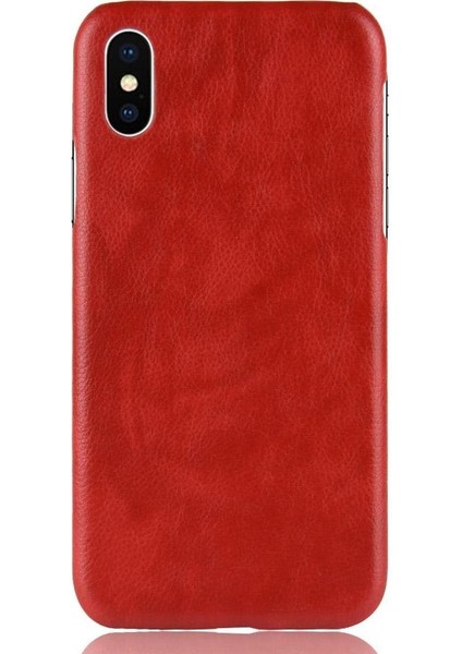 IPhone x Için Retro Durumda/xs Anti Scratch Retro Lychee Desen Koruyucu (Yurt Dışından)