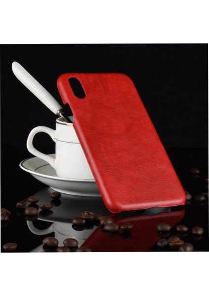 IPhone x Için Retro Durumda/xs Anti Scratch Retro Lychee Desen Koruyucu (Yurt Dışından)