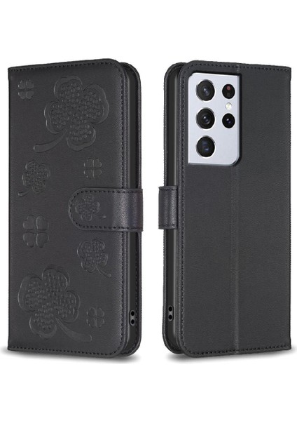 Samsung Galaxy S21 Ultra 5g Için Flip Case Kart Yuvaları Tutucu Kickstand Pu (Yurt Dışından) indirimleri