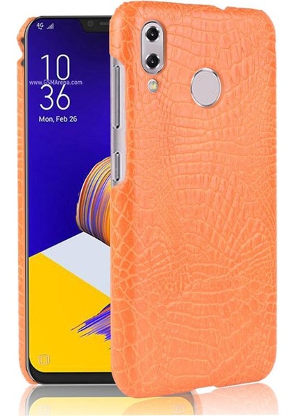 Asus Zenfone 5z ZS620KL Klasik Timsah Moda Için Şık Klasik Kılıf (Yurt Dışından)