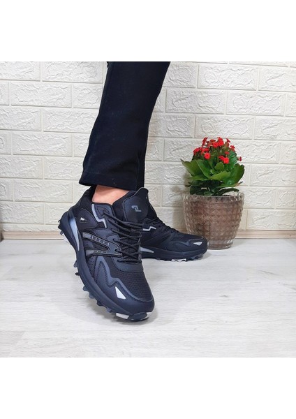 29725 Siyah Kaymaz Memoryfoam Günlük Spor Ayakkabı