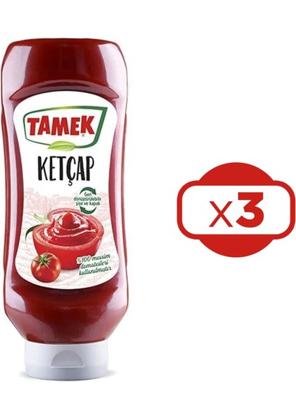 Ketçap 600 gr Tatlı x 3 Adet