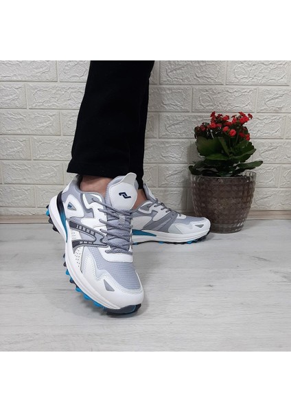 29725 Beyaz Gri Anatomik Iç Taban Erkek Spor Ayakkabı fırsatları