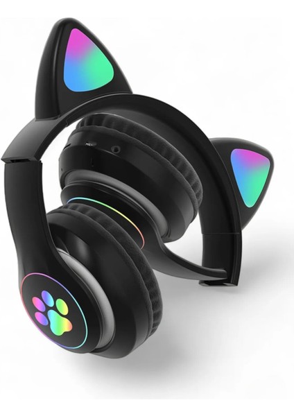 Çocuk Kulaklık Kedi Kulaklığı | Kedi Kulak Kulaklık | Kulaklik Kedili | Kedi Bluetooth Kulaklık | Kız Kulaklik | Çocuk Kulaklik fırsatları