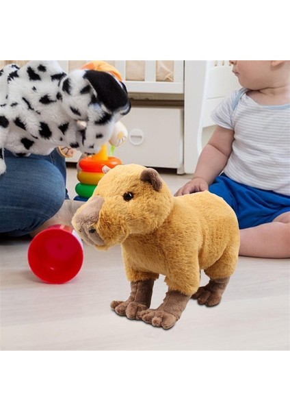 Peluş Capybara Oyuncak Doldurulmuş Hayvan Peluş Yumuşak (Yurt Dışından)