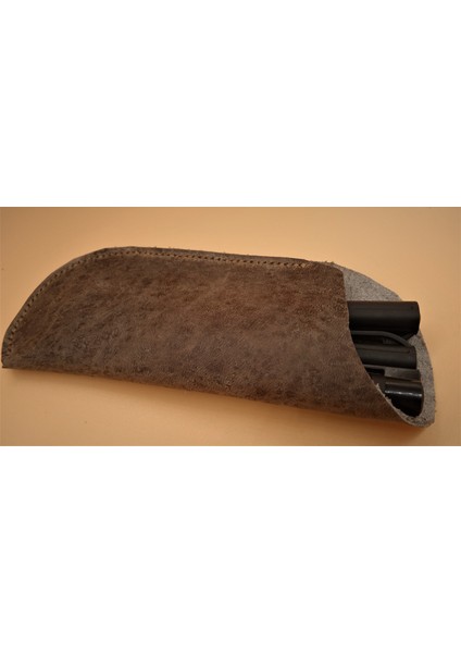 Crazy Hors Hakiki Deri El Emeği Özel Kalemleriniz Için Kalemlik Kalem Kutu 17,5 cm 7 cm 25P5 modelleri